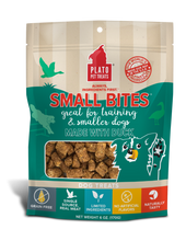 Load image into Gallery viewer, PLATO SMALL BITES GRAIN FREE DUCK 6OZ

