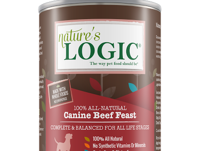 NATURE'S LOGIC BEEF DOG CAN 13.2OZ