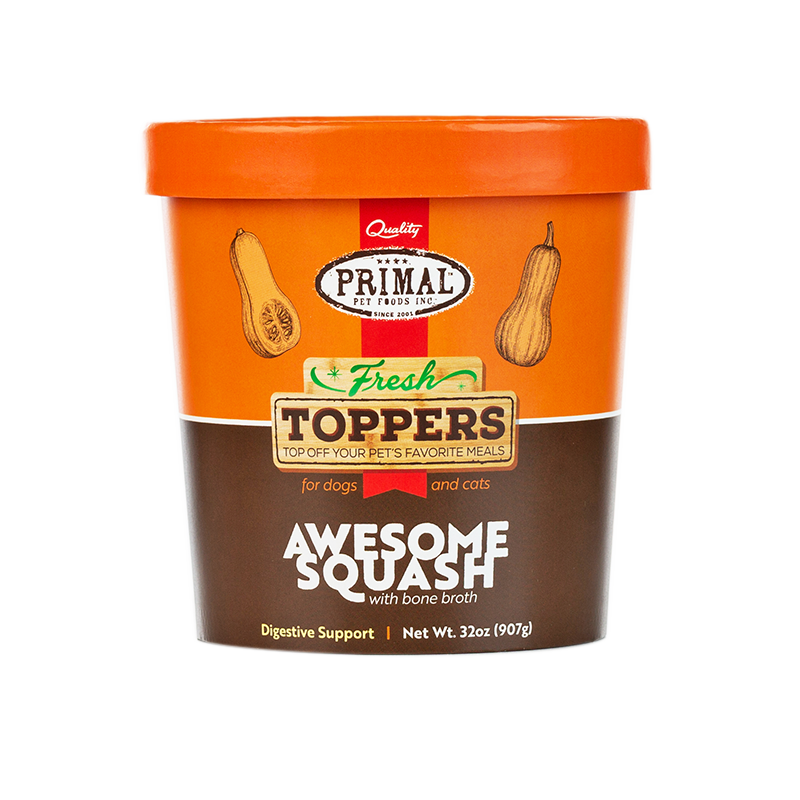 PRIMAL AWESOME SQUASH FRESH TOPPER 32OZ