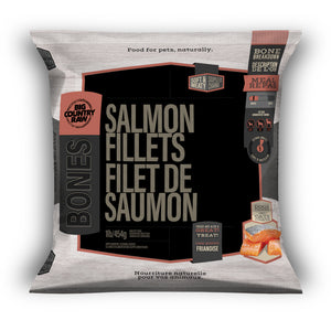 BIG COUNTRY RAW SALMON FILLETS 1LB