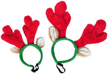 Load image into Gallery viewer, ZIPPY PAWS ANTLERS HEADBAND SMALL
