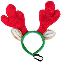 Load image into Gallery viewer, ZIPPY PAWS ANTLERS HEADBAND SMALL

