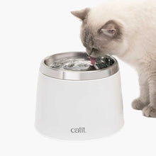 Load image into Gallery viewer, HAGEN CATIT STAINLESS STEEL TOP FOUNTAIN WHITE 2L
