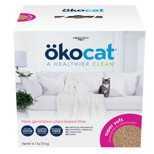 Load image into Gallery viewer, OKOCAT SUPER SOFT STEP CLUMPING LITTER 8.4LB

