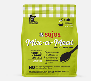 SOJOS GRAIN FREE FRUIT/VEG PREMIX 8LB