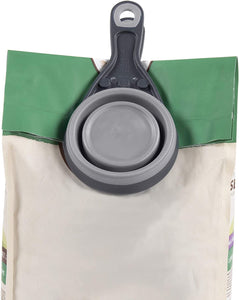 DEXAS KLIP SCOOP 1 CUP GRAY