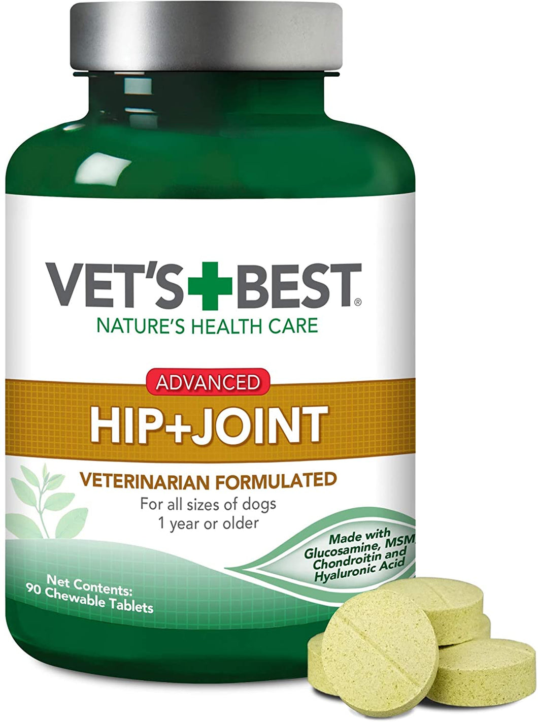 VET'S BEST LEVEL 3 ADVANCED HIP + JOINT 90TAB