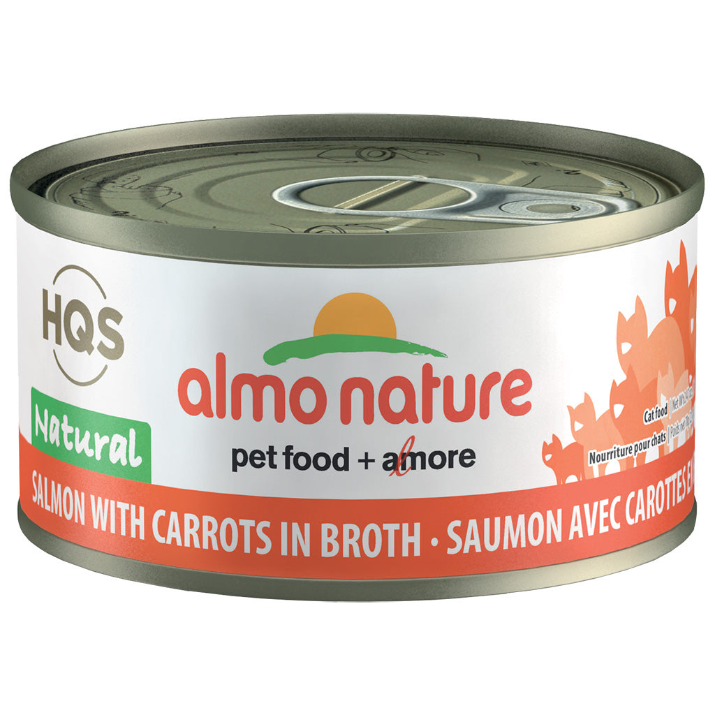 ALMO CAT NATURAL SALMON/CARROT 70G