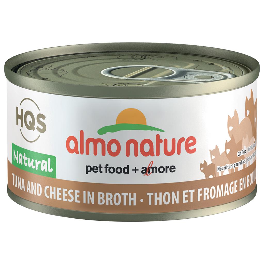 ALMO CAT NATURAL TUNA/CHEESE 70G