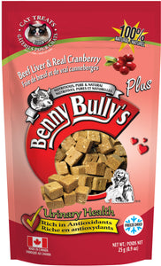 BENNY BULLYS PLUS CRANBERRY CAT TREAT 25G