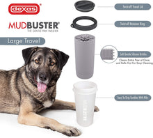 Load image into Gallery viewer, DEXAS MUDBUSTER WITH LID GRAY LARGE
