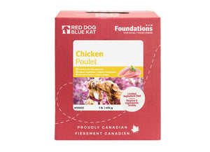 RED DOG BLUE KAT FOUNDATIONS CHICKEN DOG 4X1/4LB