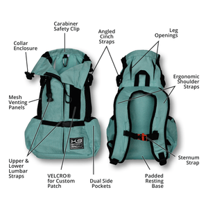 K9 SPORT SACK AIR 2 GREY SM