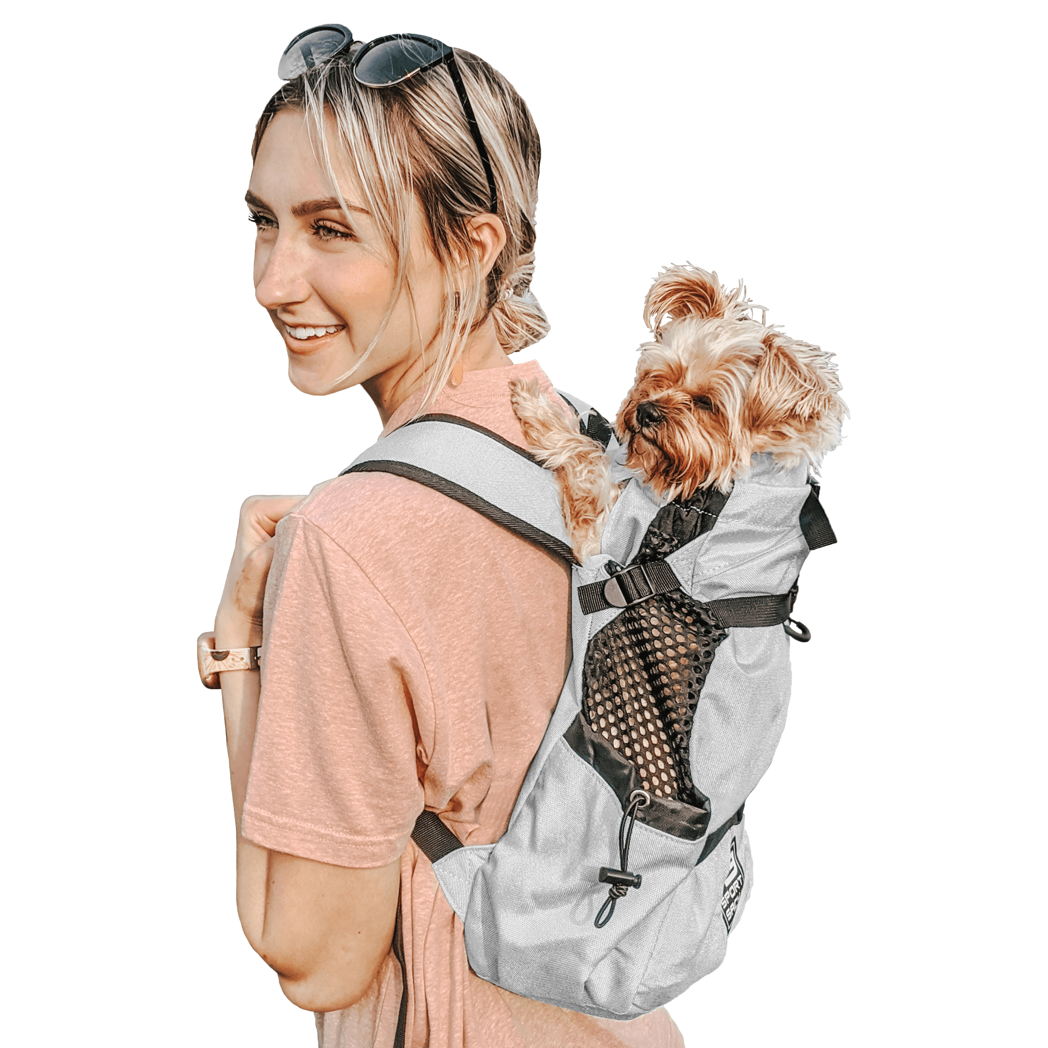 K9 SPORT SACK AIR 2 GREY MED Tail Blazers Copperfield