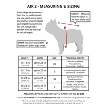 Load image into Gallery viewer, K9 SPORT SACK AIR 2 GREY SM
