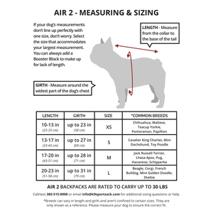 K9 SPORT SACK AIR 2 GREY SM