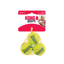 Load image into Gallery viewer, KONG AIRDOG SQUEAKY TENNIS BALL SMALL 3PK

