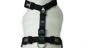 BLUE9 BALANCE HARNESS BUCKLE NECK BLACK MEDIUM/LARGE