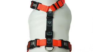 BLUE9 BALANCE HARNESS BUCKLE NECK ORANGE MEDIUM