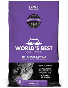 WORLD'S BEST LITTER MULTI CAT LAVENDER 28LB