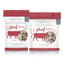 Load image into Gallery viewer, GREEN JUJU FREEZE DRIED BEEF &quot;RED&quot; BITES 7.5OZ
