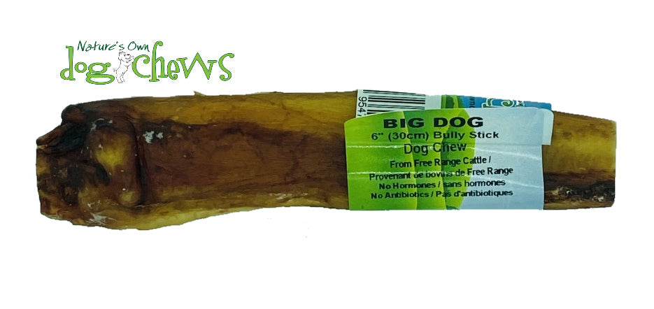 NATURE'S OWN BIG DOG BULLY STICK 6