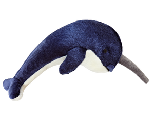 FLUFF & TUFF BLEU NARWHAL 11"