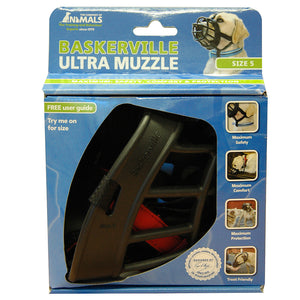 BASKERVILLE ULTRA MUZZLE BLACK SIZE 5