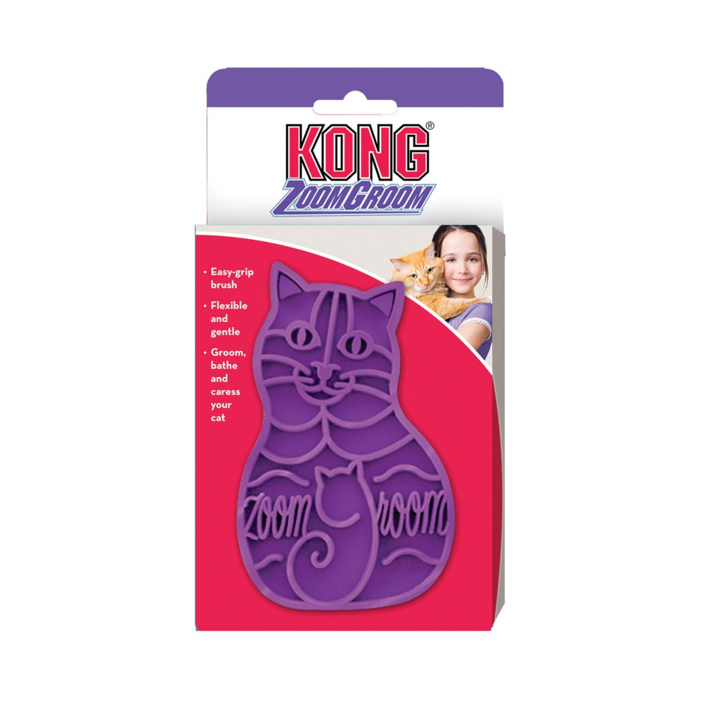 KONG ZOOM GROOM CAT BRUSH