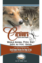 Load image into Gallery viewer, CARNIVORA PORK DIET PATTIES 4LB
