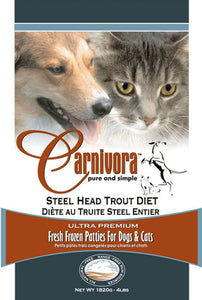 CARNIVORA TROUT DIET 4LB