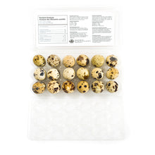 Load image into Gallery viewer, BIG COUNTRY RAW FROZEN QUAIL EGGS 18CT
