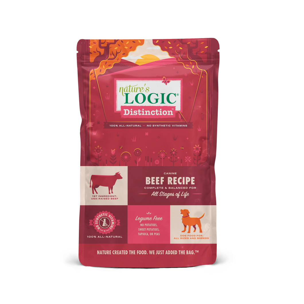 NATURE'S LOGIC DISTINCTION BEEF DOG 24LB