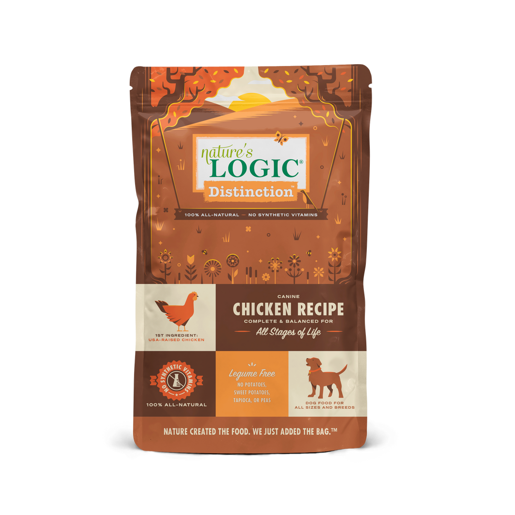 NATURE'S LOGIC DISTINCTION CHICKEN DOG 24LB