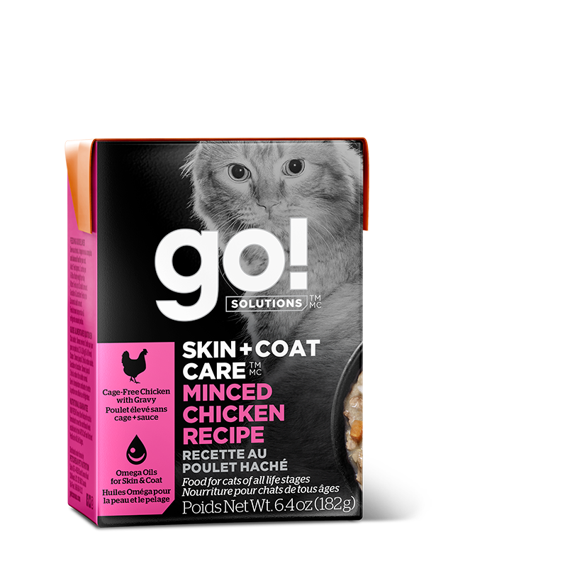 GO CAT SKIN & COAT CHICKEN TETRA 181G