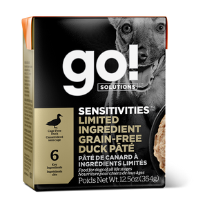 GO DOG SENSITIVITY LID DUCK TETRA 354G