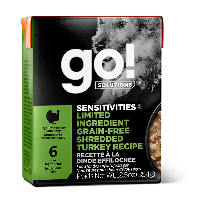 GO DOG SENSITIVITY LIMITED INGREDIET DIET TURKEY TETRA 354G