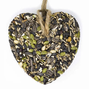 FOUR THE BIRDS HOLIDAY HEART DARK SEED MIX SMALL