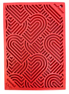 SODAPUP E-MAT HEART RED 5X7"