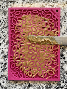 SODAPUP E-MAT FLOWER PATTERN PINK
