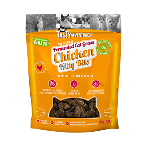 JAY'S TASTY ADVENTURES CAT GRASS CHICKEN TREAT 60G