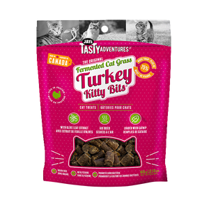 JAY'S TASTY ADVENTURES CAT GRASS TURKEY TREAT 60G