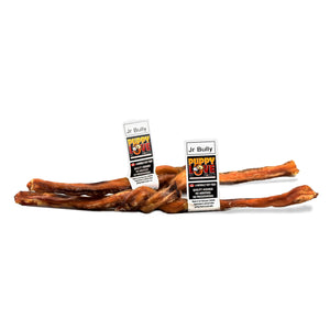 PUPPY LOVE BEEF JR BULLY 9-10" 5PK MED