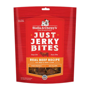 STELLA AND CHEWYS JUST JERKY BITES BEEF 6OZ