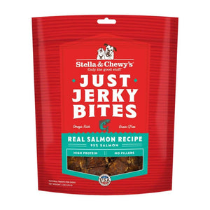STELLA AND CHEWYS JUST JERKY BITES SALMON 6OZ