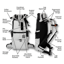 Load image into Gallery viewer, K9 SPORT SACK KNAVIGATE BLACK SM
