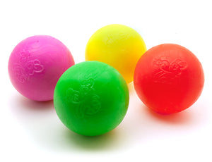 RUFF DAWG BALL ASSORTED COLOURS 2.5"