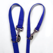 Load image into Gallery viewer, BLUE9 MULTI-FUNCTION LEASH BLACK MEDIUM/LARGE 6&#39;X1&quot;
