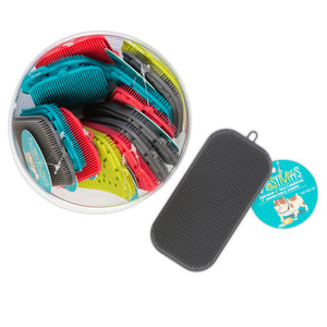 MESSY MUTTS DUAL SIDED BOWL SCRUBBER