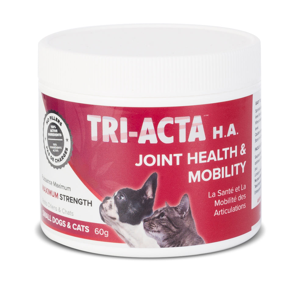TRI-ACTA H.A DOG/CAT JOINT FORMULA MAXIMUM STRENGTH 60G